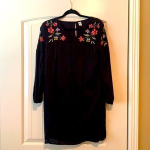 Long sleeve Old Navy dress. Size Medium